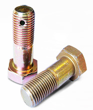[RX1-AN6C-12] AN6C-12 Stainless Steel Drilled Bolt