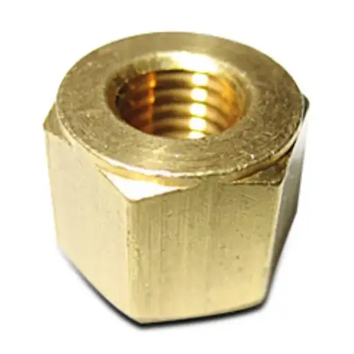 [RX1-07-03554] Superior Continental Brass Exhaust Nuts SA22022