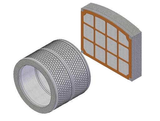 [RX1-BA124E] Brackett Aero Element Air Filter BA-124E For BA-124
