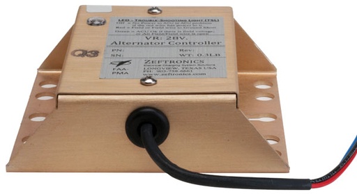 [RX1-07-17993] Zeftronics 28V Alternator Controller With Low / Ov Indicator