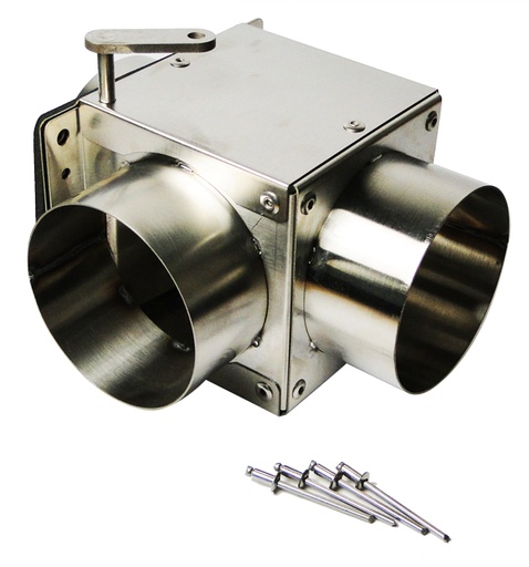 [RX1-08-04015] H/B Cabin Heat Bx With Dump Tube