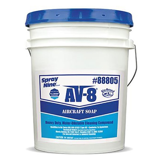 [RX1-09-01972] SPRAYNINE 5 GAL AV-8 CONC SOAP