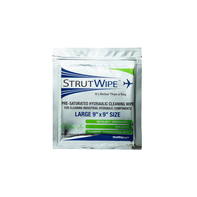 [RX1-09-05994] 9X9 STRUTWIPE MIL-PRF-5606 GREEN VERSION