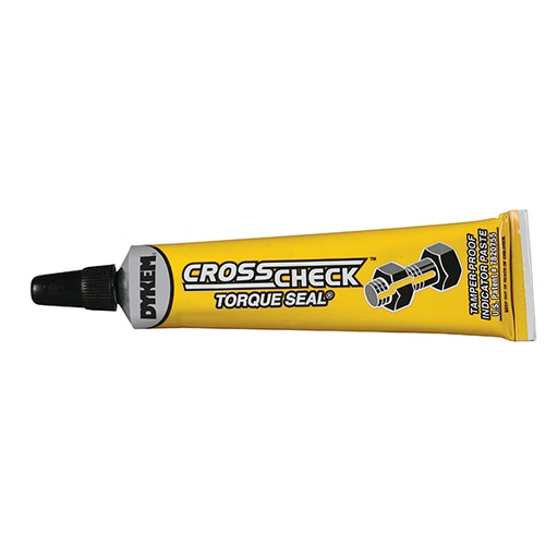 [RX1-09-25807-24] ITW Dykem Yellow 83317 Cross Check Torque Seal 1Oz Case Of 24