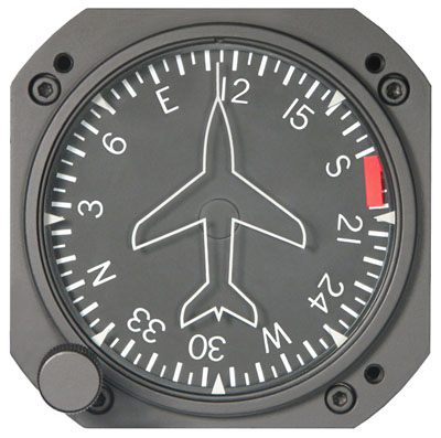 [RX1-10-00501] RC Allen 15Bk-2 3-1/8 Directional Indicator Gyro TSO