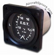[RX1-10-01467] 2-1/4 Dual EGT Pyrometer