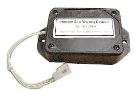 [RX1-11-01943] Intercom Gear Warn Device Ii