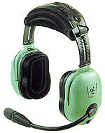 [RX1-11-03834] David Clark H20-10S Headset Dual Plugs Stereo H20