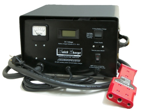 [RX1-11-12518] Apu Battery Charger 3 Pin Plug 28V 50Amp