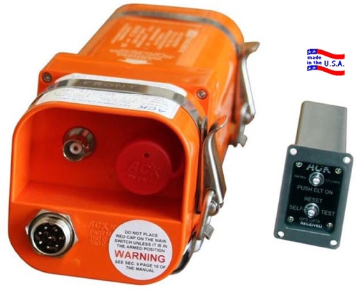 [RX1-11-14947] ACK E-04 Commercial ELT Kit With Whip Antenna Canada