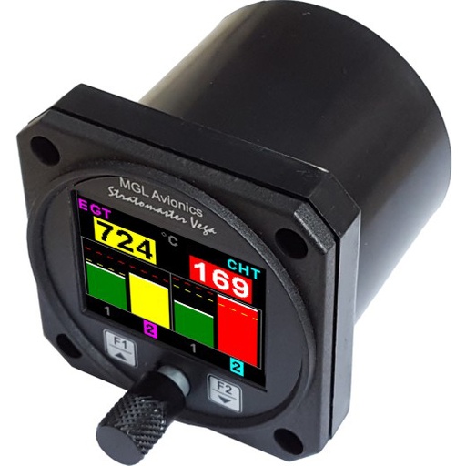 [RX1-11-15994] MGL Stratomaster Vega 2-1/4 4 Channel Temperature Display