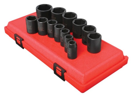 [RX1-12-01945] Sunex 13Pc 1/2 Socket Set