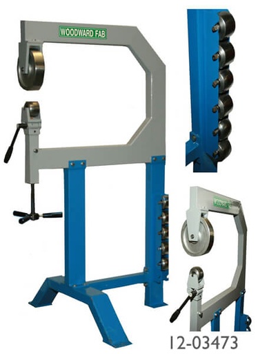 [RX1-12-03473] English Wheel 28 Throat Depth With Stand Wfew-2