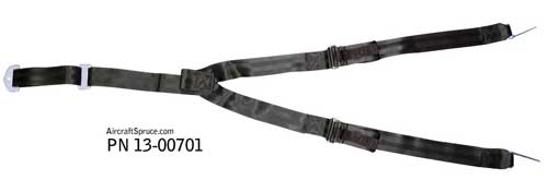 [RX1-13-00701] #3B Y Shoulder Harness Blk