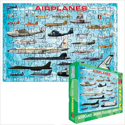 [RX1-13-08533] Airplanes Puzzle 100 Pieces