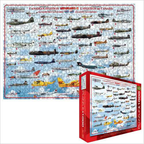 [RX1-13-08535] Canada Aviation History Puzzle