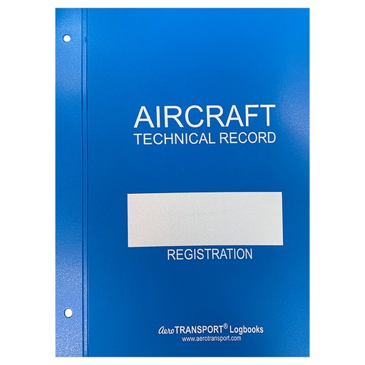 [RX1-13-12324] ATP Aircraft Technical Log Post Binder