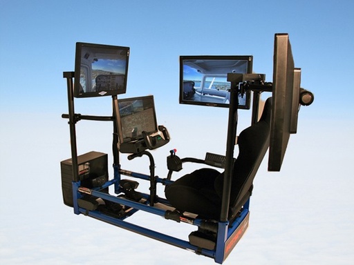 [RX1-13-12919] Hotseat Pilot Pro 4 And Instrument Pod Flight Simulator
