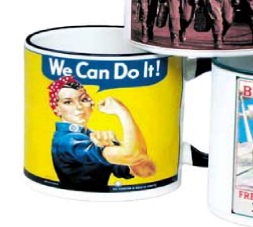 [RX1-13-13004] Rosie The Riveter Mug