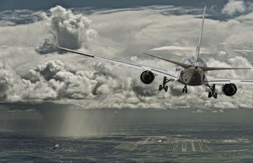 [RX1-13-13539] Jose Ocana Art Stormy Approach Print 54X36