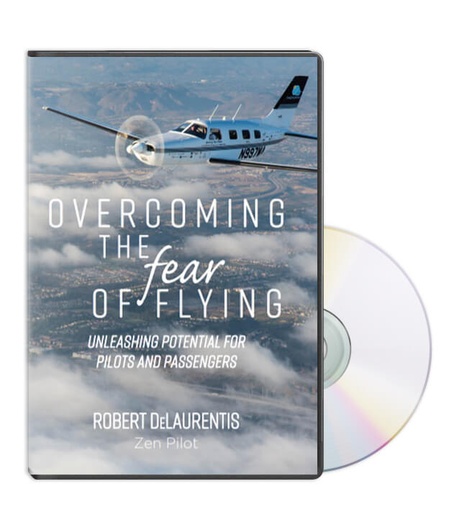 [RX1-13-21632] Overcoming Fear Of Flying Dvd By Robert Delaurentis