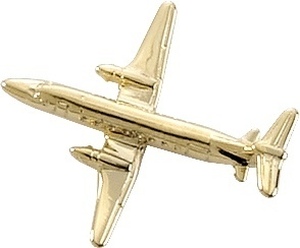 [RX1-14-01671] Beech 1900 (3-D Cast) Tackette Gold