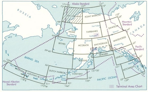 [RX1-8403ALE] West Aleutian Sectional Chart