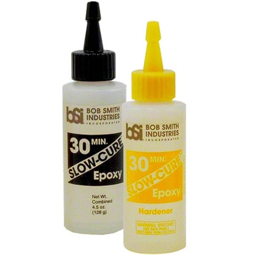 [RX1-01-01444] Bsi Slow-Cure 30 Minute Epoxy 9Oz