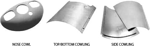 [RX1-05-00082] Piper PA-12 Left Side Cowl