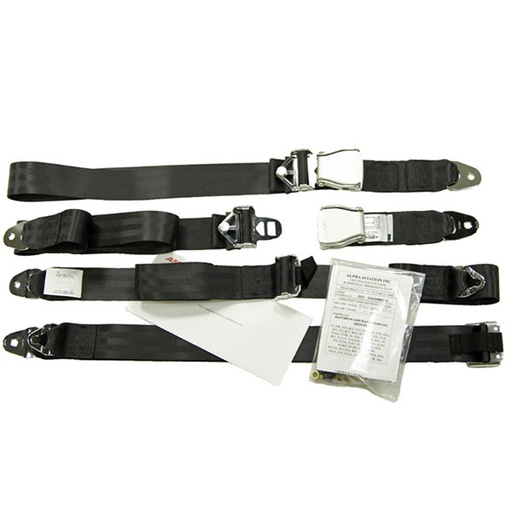 [RX1-05-22931] BE19-FS CRUISER GREY FRONTFIXED STRAP STULE RESTRAINT KIT STC SA04310CH