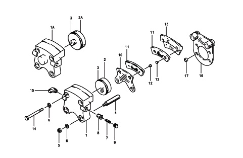 [RX1-06-01952] Cleveland Brake Cylinder Assembly 091-09600