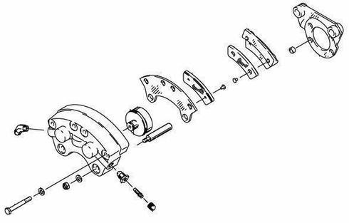 [RX1-06-03065] Cleveland Brake Assembly 30-65