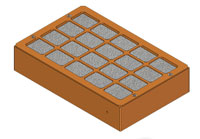 [RX1-08-01245] Brackett Aero Element Air Filter BA-4805 For BA-4810
