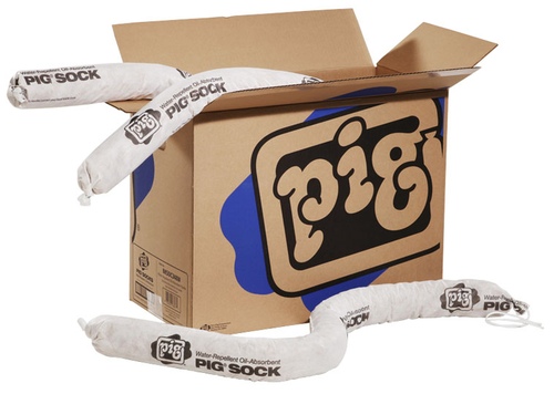 [RX1-08-07325] Pig Oil Absrb Sock 8 X 18