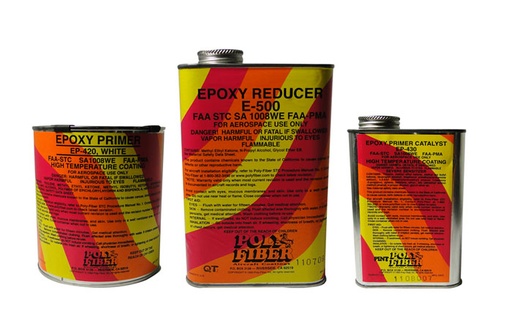 [RX1-09-00285] Ep-420 White Epoxy Quart Kit