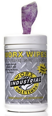 [RX1-09-02604] Worx Industrial Wipes 70 Ct