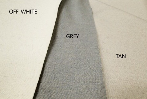 [RX1-09-17566-4] Gray Wool Headliner Mat