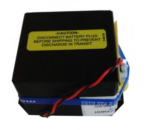 [RX1-10-01054] Mid-Continent Instruments and Avionics Replacement Battery For 4300-4Xx And 6Xx 9015607