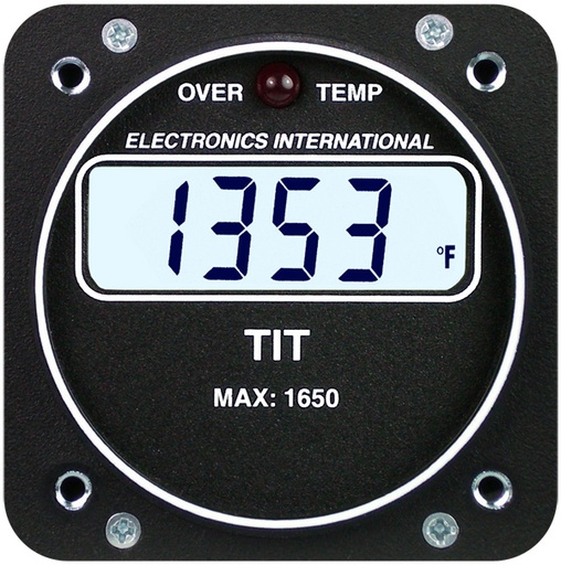 [RX1-10-01373] Electronics International T-1P Primary TIT One Channel Gauge 2-1/4 TSO