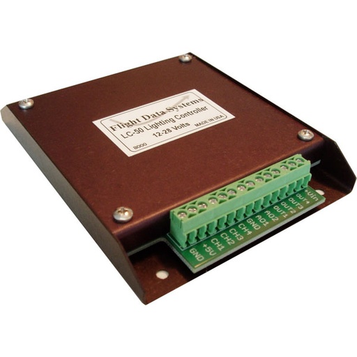 [RX1-10-06621] Flight Data Lc-50 Lighting Controller