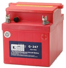 [RX1-11-01772] Gill Battery G-247 With Acid