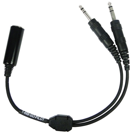 [RX1-11-03572] Pilot USA PA 92 Ultralight .25 To Dual GA Adapter