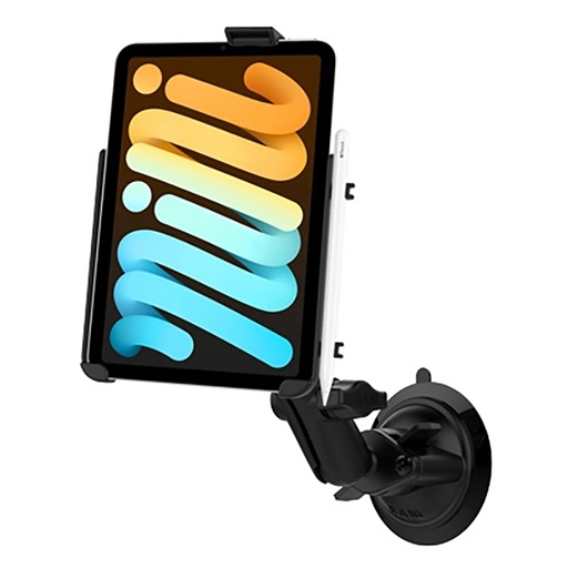 [RX1-11-19224] RAM Twist-Lock Suction Cup Mount For Apple iPad Mini 6 / 7 Kit