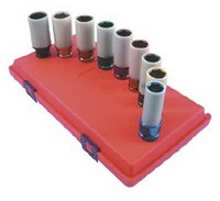 [RX1-12-01953] Sunex 9Pc Wheel Imp Socket Set
