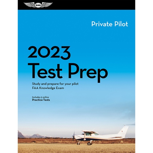 [RX1-13-00984-23] ASA Private Pilot Test Prep 2023