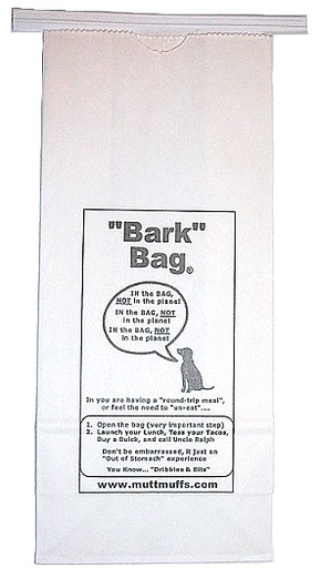 [RX1-13-05543] Mutt Muffs Bark Bag