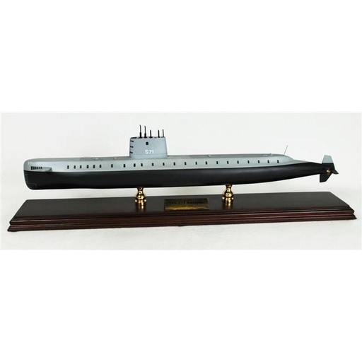 [RX1-13-11119] UStainless Steel Nautilus Ssn 571 Model
