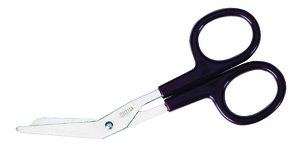 [RX1-13-12036] 4-1/2 Plastic Handle Safety Scissors