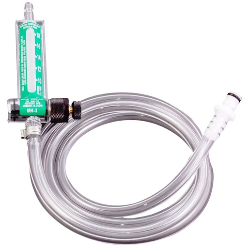 [RX1-13-23409] Mountain High Xcp Flowmeter With Cpc Fittings & Tubing