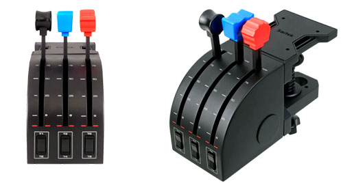 [RX1-14-00601] Logitech G Saitek Pro Flight Throttle Quadrant